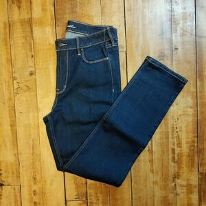 Old Navy Jeans size 10 womans dark wash high rise wow straight leg new Slim